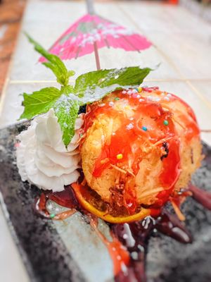Deep fried (Soy Ice Cream) at U-TONG in Clayfield