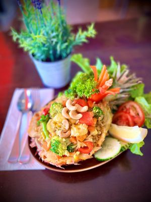 Pineapple fried rice at U-TONG in Clayfield