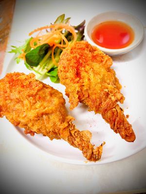 PFC vegan chicken drumsticks at U-TONG in Clayfield