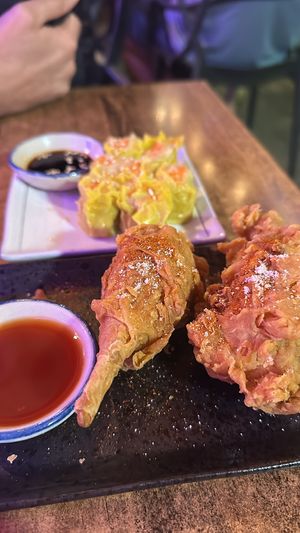 dim sims and drumsticks   at U-TONG in Clayfield