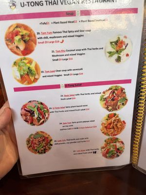 Soup and salad  25/10/2025   at U-TONG in Clayfield