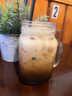 Iced coffee   at U-TONG in Clayfield