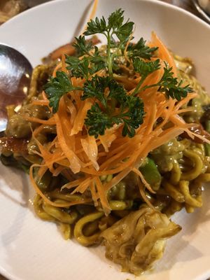 Satay noodles   at U-TONG in Clayfield