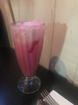 Pink milk (bubblegum) at U-TONG in Clayfield
