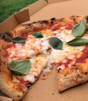 Margherita at Plant A Pizza in Ghent