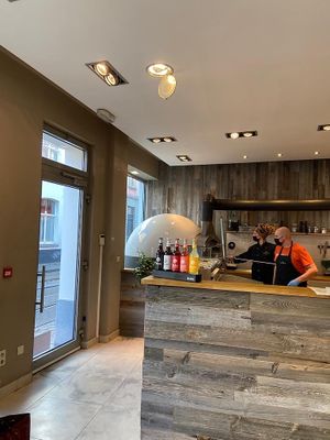 The oven at Plant A Pizza in Ghent