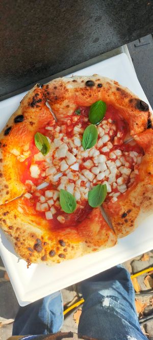 Margharita at Plant A Pizza in Ghent