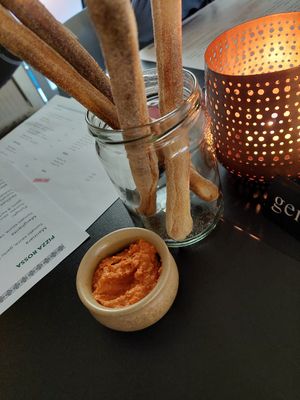 Paprikadip at Plant A Pizza in Ghent
