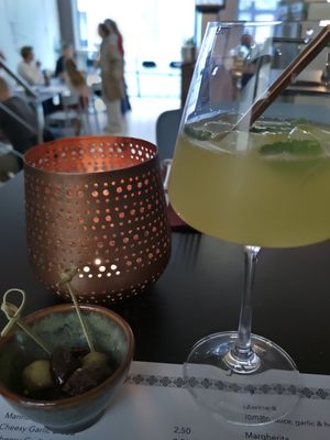 Re-curry-ing nightmare (mocktail) at Plant A Pizza in Ghent