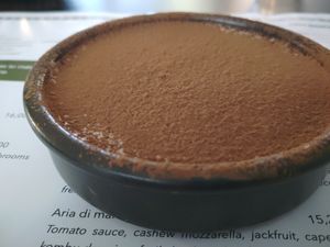 Tiramisu at Plant A Pizza in Ghent