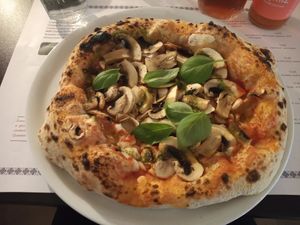 Funghi at Plant A Pizza in Ghent