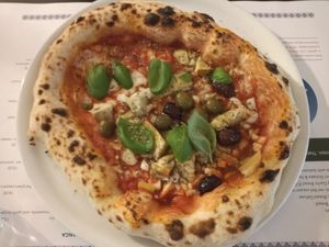 Mediteranian at Plant A Pizza in Ghent