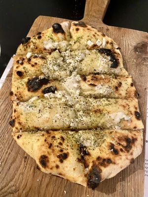 Garlic cheese bread  at Plant A Pizza in Ghent
