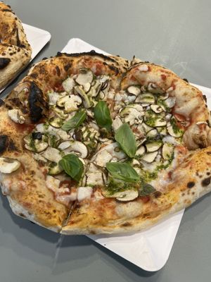 Funghi  at Plant A Pizza in Ghent