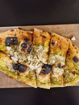 Garlic Bread at Plant A Pizza in Ghent