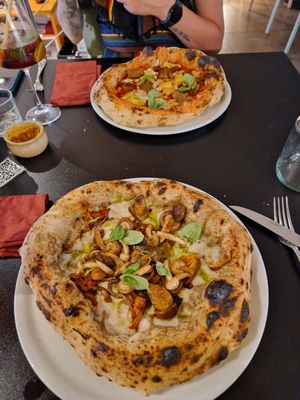 Foresta pizza at Plant A Pizza in Ghent