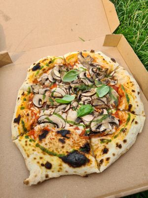 Funghi at Plant A Pizza in Ghent