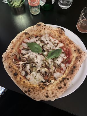 Funghi  at Plant A Pizza in Ghent