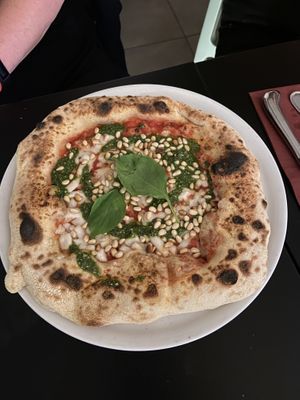 Pimped margherita   at Plant A Pizza in Ghent