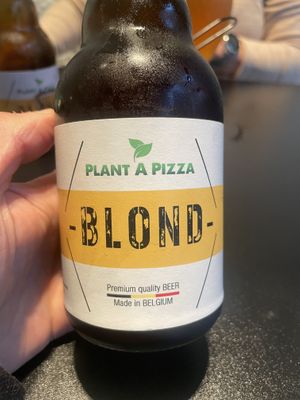 Blond  at Plant A Pizza in Ghent