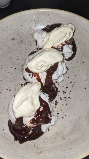 Dame Blanche (after) at Plant A Pizza in Ghent