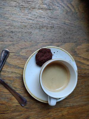 Espresso at Plant A Pizza in Ghent