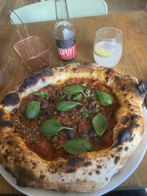 La Puttanesca  at Plant A Pizza in Ghent