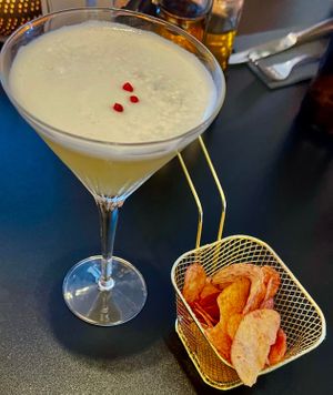 280 sour mocktail at Plant A Pizza in Ghent