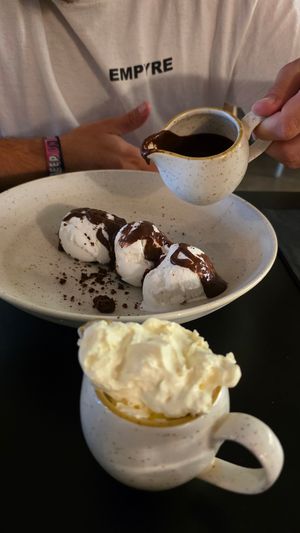 Dame Blanche at Plant A Pizza in Ghent