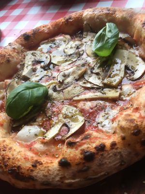 Funghi at Plant A Pizza in Ghent