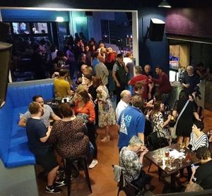 Opening night  at The Purple Robot in Hull