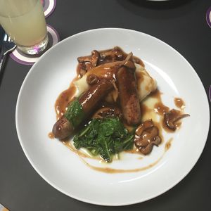 Sausage & mash at The Purple Robot in Hull