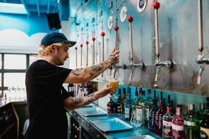 Craft beer at The Purple Robot in Hull