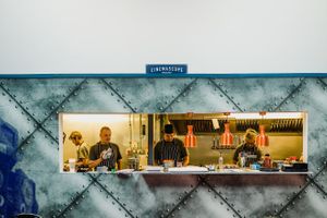 Kitchen  at The Purple Robot in Hull