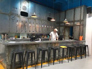 Robo bar at The Purple Robot in Hull