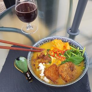 Noodle soup (10/10) at The Purple Robot in Hull