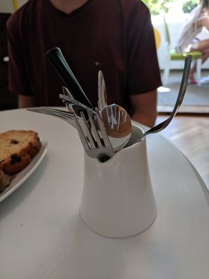 . at Raw Bakery in Bucharest