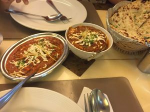 food at Aryaa's Indian Restaurant in Bangkok