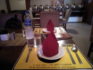 Table and phone number at The Indian in Dimapur