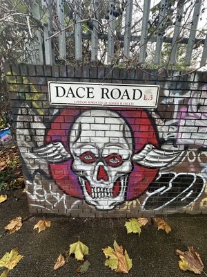 It’s on this road   at Ethical Bean Company in East London