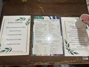Menu   at Ethical Bean Company in East London