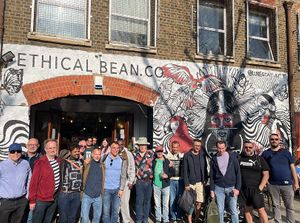 Walking Groups at Ethical Bean Company in East London