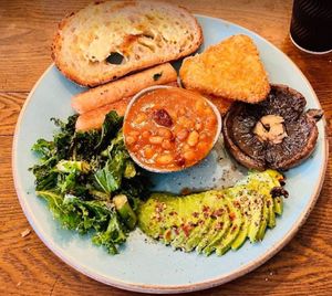 100% Vegan Full English Breakfast at Ethical Bean Company in East London