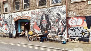  at Ethical Bean Company in East London