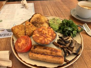   at Ethical Bean Company in East London