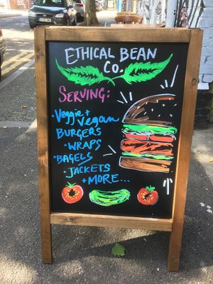 Let’s do this! at Ethical Bean Company in East London