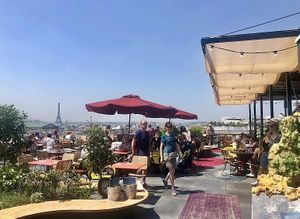 Roof top at Creatures in Paris