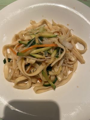 vegetable noodles😄 at Pasta B Jinghua in Milan