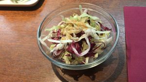 Salad  at Pasta B Jinghua in Milan