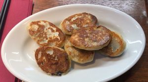 Veg ravioli  at Pasta B Jinghua in Milan